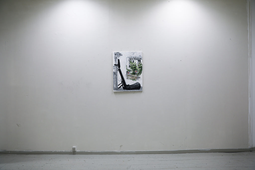 Bullit Foldable Seat + That Part Of Another Painting That Worked