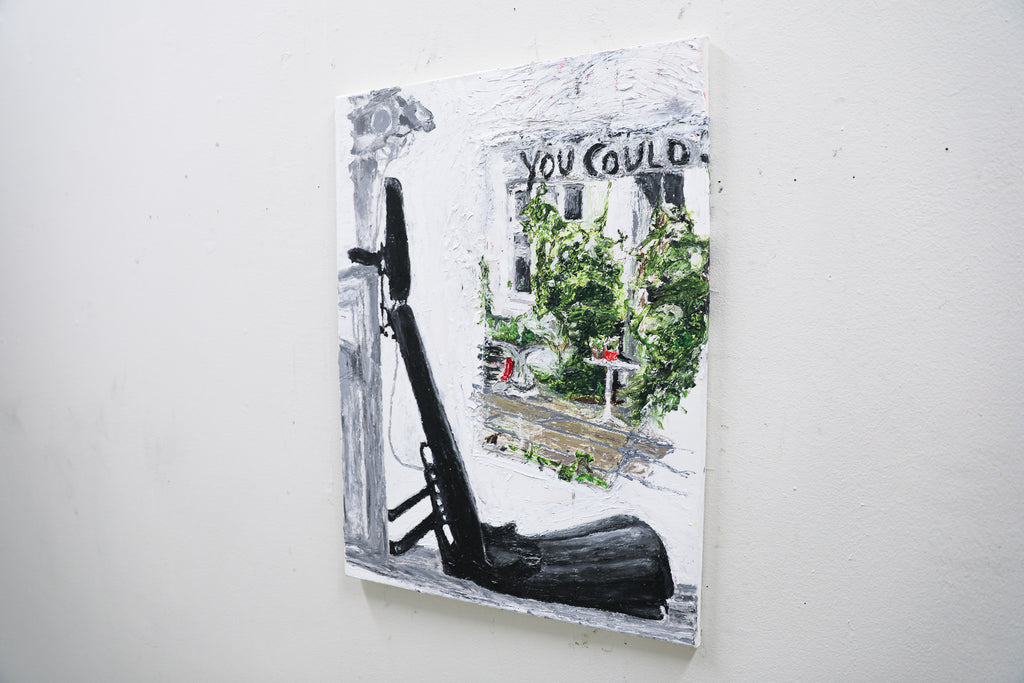 Bullit Foldable Seat + That Part Of Another Painting That Worked