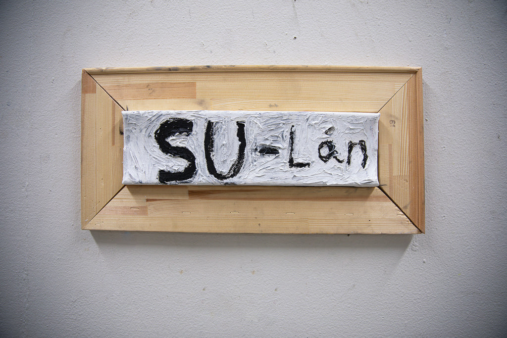 SU-lån framed